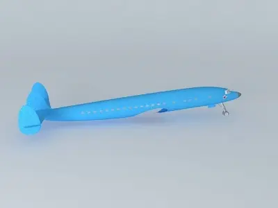Super Constellation 01 Free 3D model