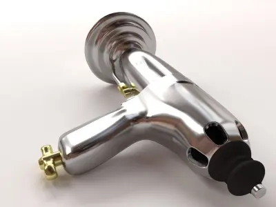 Retro Raygun 3D model