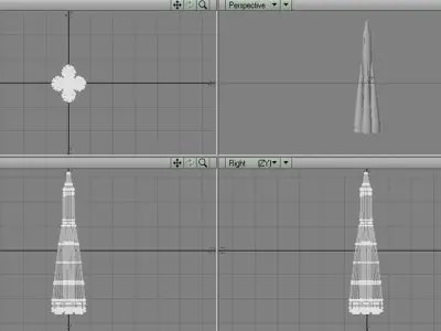 Rocket Missile - R-7 Semyorka 3D model