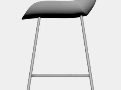 3D high chair model 3D model