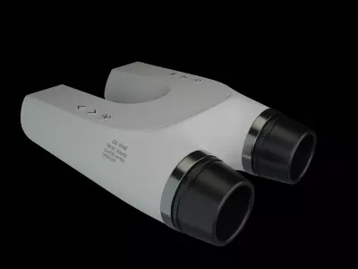 Telescope binoculars 3D model