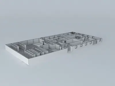 SH interior Free 3D model