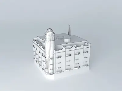 Palacio Cabanellas Free 3D model