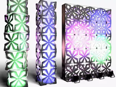 Stage Decor 04 Free 3D model