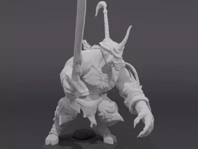 Steampunk Oni  3D print model