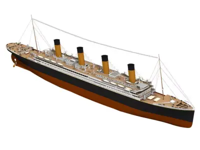 RMS Titanic 3D model
