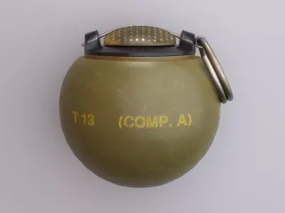 The BEANO T-13  - Grenade Low-poly 3D model