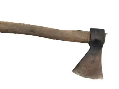 Axe rusty 3D model