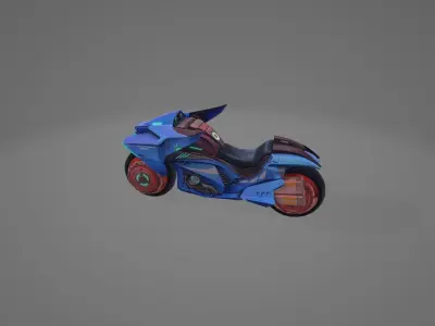 Motobike 3D model
