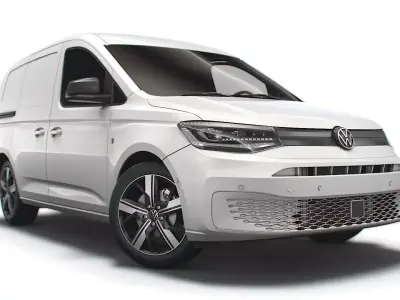 Volkswagen Caddy Commerce Pro Van 2021 3D model