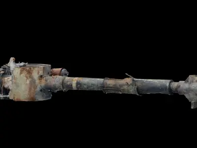 SCANS from Ukraine Military set 3 Low-poly 3D model