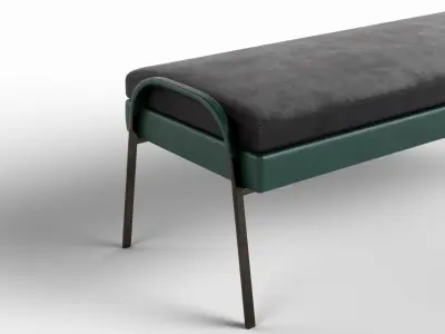 Harlow Bench Free 3D model