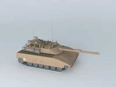 Tank T 72 87A Free 3D model