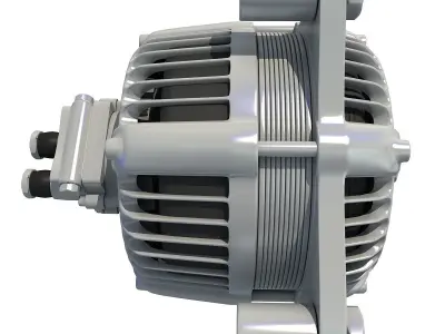 Combustion Alternator 3D model