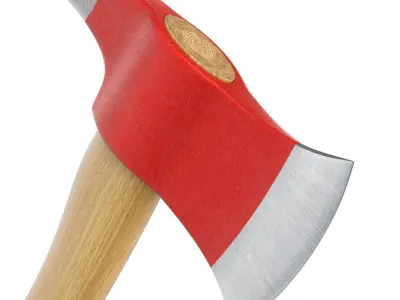 Firefighter Axe 3D model purchase