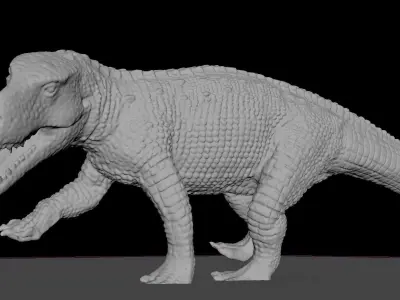 Prestosuchus dinosaur 3D model