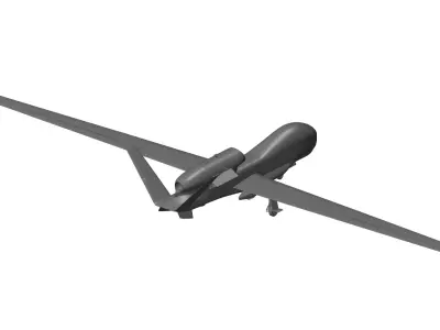 Northrop Grumman RQ-4 Global Hawk 3D model