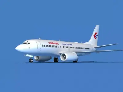 Boeing 737 MAX 7 China Eastern 3D model