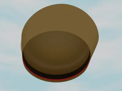 Police Cap 3d Model Free 3D model