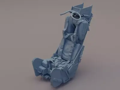 Buccaneer Martin Baker Mk6 Ejection Seats 3D print model