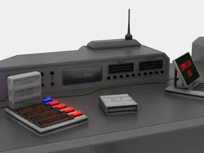 DataOps desk 3D model