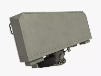 Sea giraffe radar 3D model