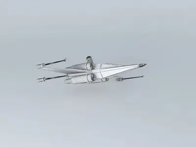 X-Wing Fighter Free 3D model