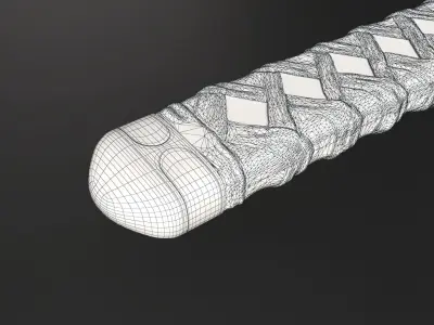 Shusui katana Free 3D model