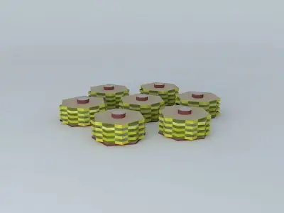 Bolt Nut Complex 2 3D model