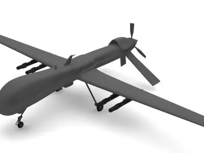 Predator Type Drones 3D model