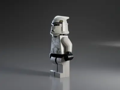 Lego Stormtrooper 3D model