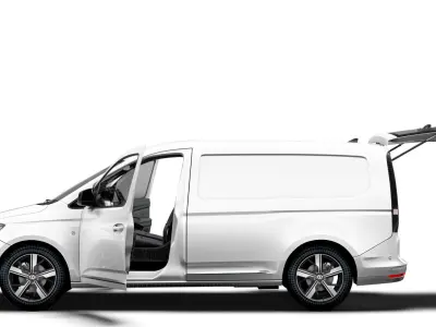 VW Caddy Cargo LWB Valve HQ Interior 2025 3D model