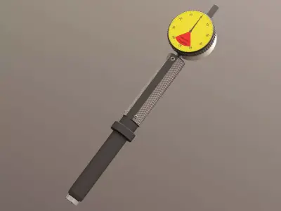 Digital Depth Gauge Special Custom Version 3D model