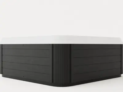 Spa Landscape Hekla 103 Jets Low-poly 3D model