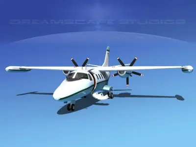 Dreamscape AF-44 Star Executive V07 3D model