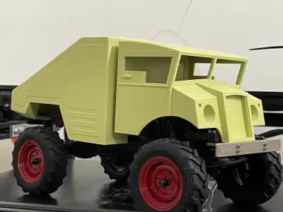 Gun Tractor for FCX24 3D print model