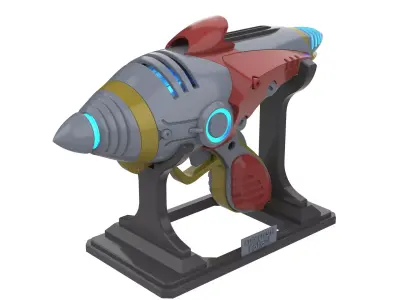 Alien Blaster - Fallout - Commercial - Printable model - STL 3D print model