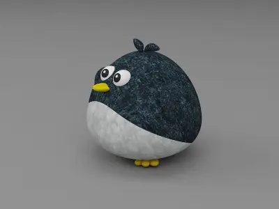 Bird Cartoon 3D model