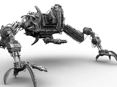 Titan Mech 3D model