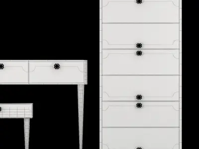 Sideboard  Chest of drawer Free 3D model