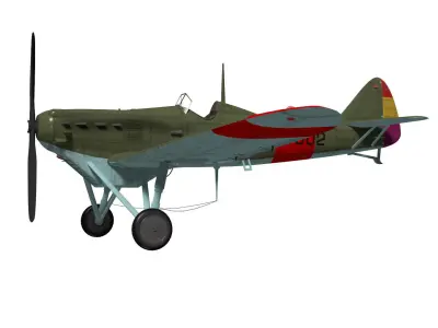 Dewoitine D510 3D model