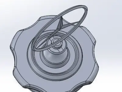 Mercedes Star Free 3D model