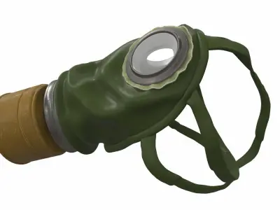 Gas Mask 04 3D model