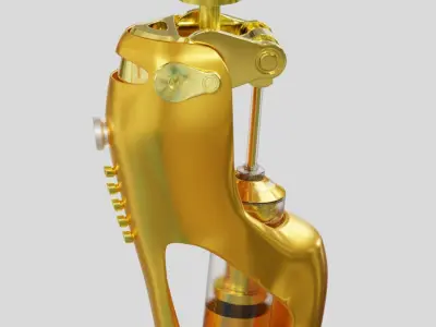 prosthetic Leg Scientific 3D model
