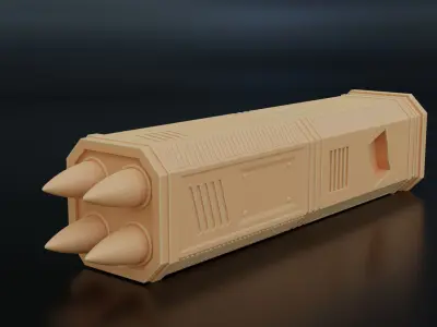 Air Defense Artillery 3D print model