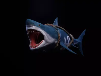 SHARK 3D MODEL Free low-poly 3D model