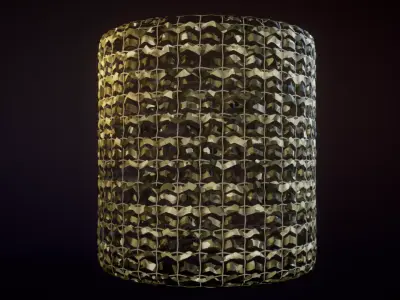 Seamless Camouflage Military PBR Material Net Textures Texture