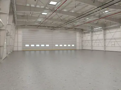 Hangar 2 3D model