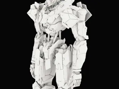 Telesto Free low-poly 3D model