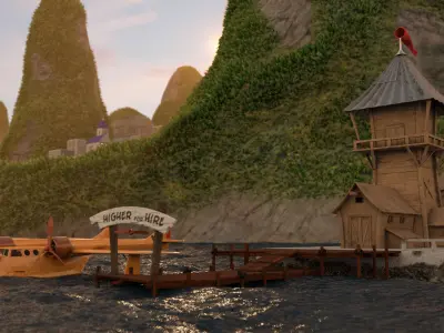 The Sea Duck 3D model